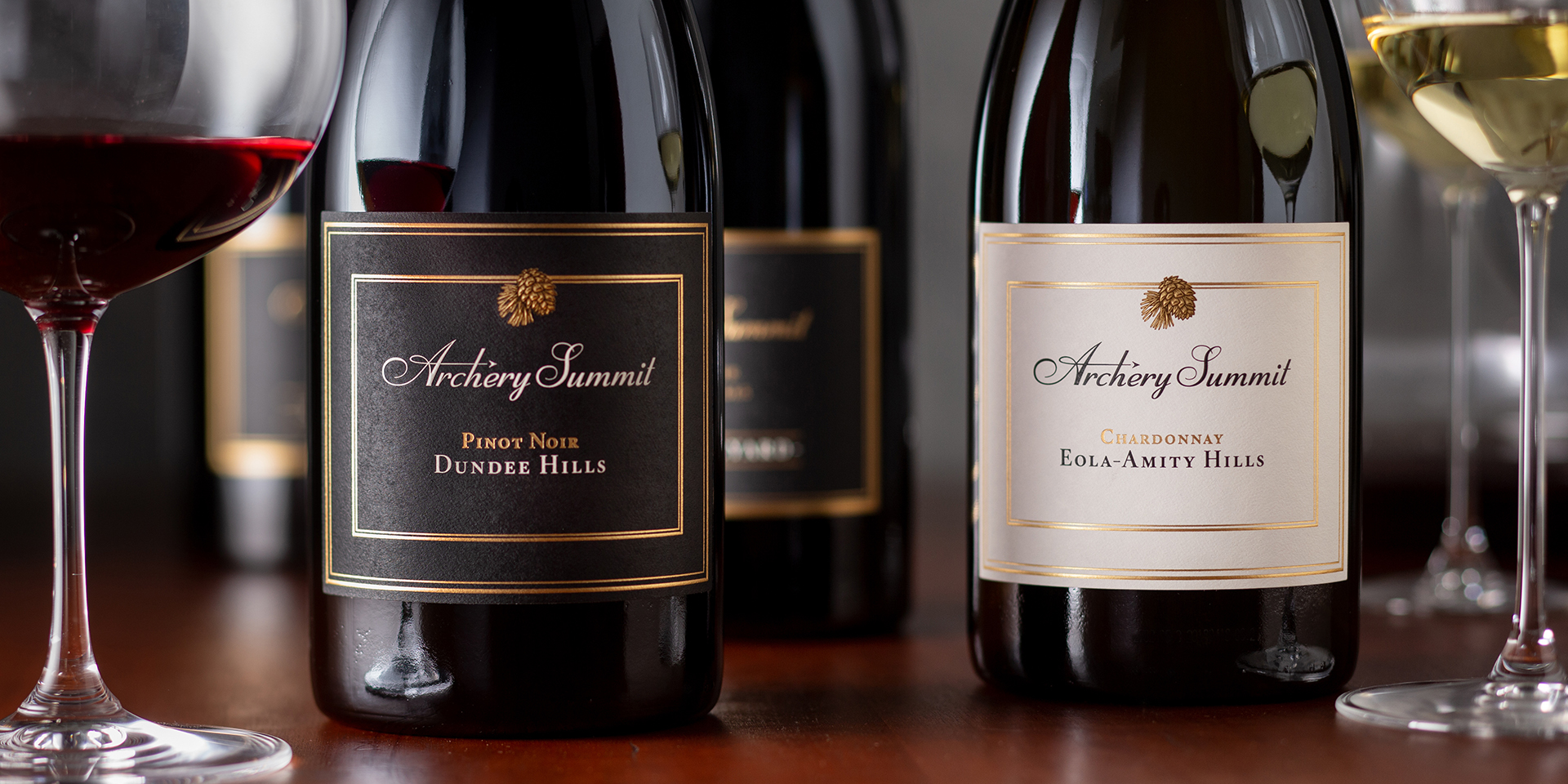 Dundee Hills Pinot Noir and Eola Amity Hills Chardonnay