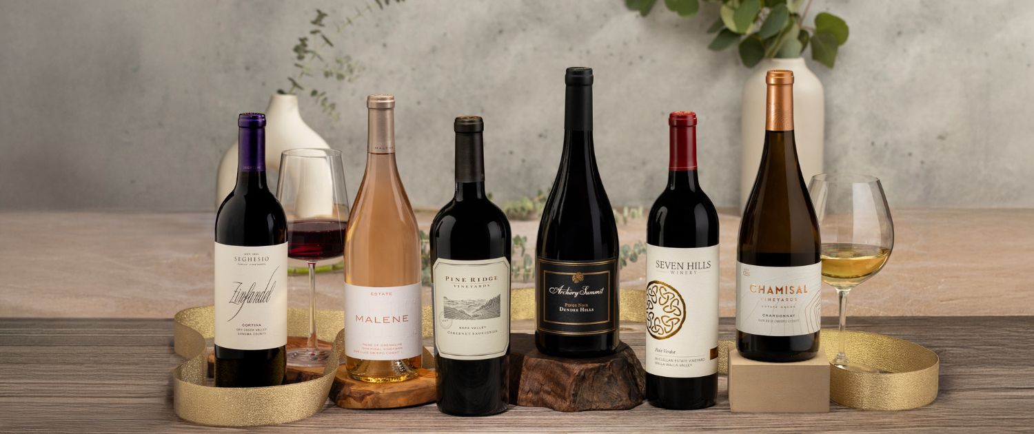 Photo of Crimson Wine Group portfolio of wines.